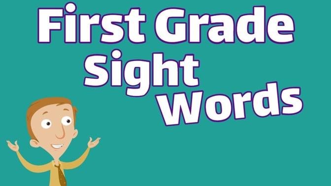 First Grade Sight Words   Dolch List Video
