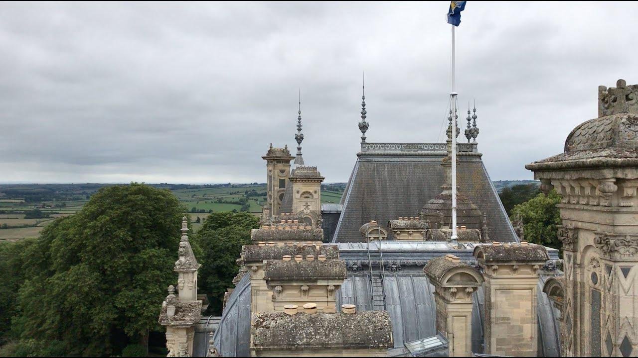 Lockdown diaries: aerial views of Waddesdon's roofscape with Pippa Shirley