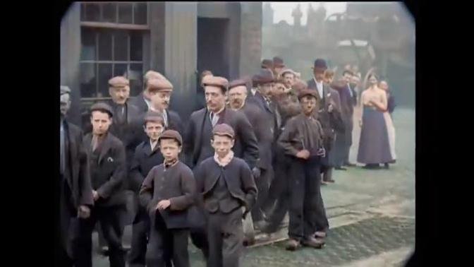 【高清修复】各国100年前的珍贵影像    1901年的英国劳工