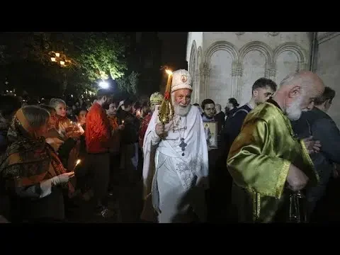 Православные христиане отметили Пасху
