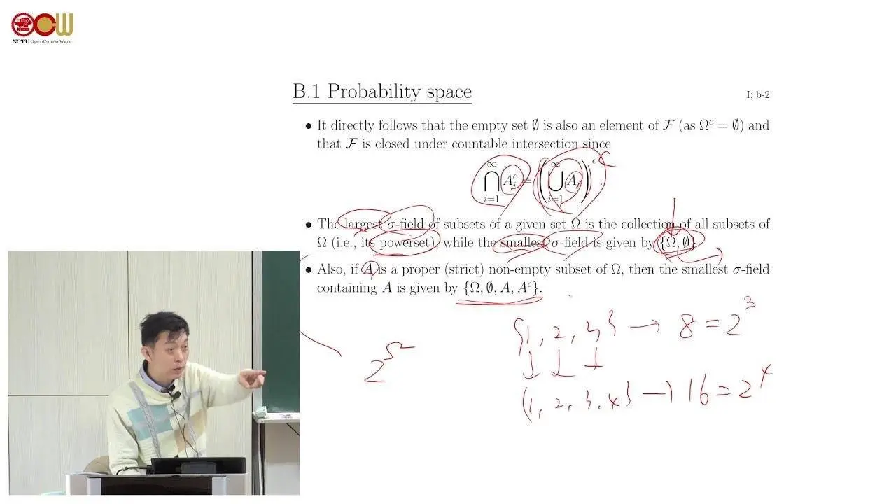 Lec05 消息理論 Appendix B:Overview in Probability and Random Processes…