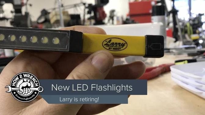 2020 New LED Flashlights for the shop #how2wrench #ledflashlights