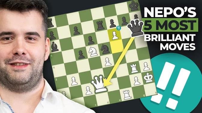 Ian Nepomniachtchi's Top 5 Most Brilliant Moves | Videos | Chess Master ...