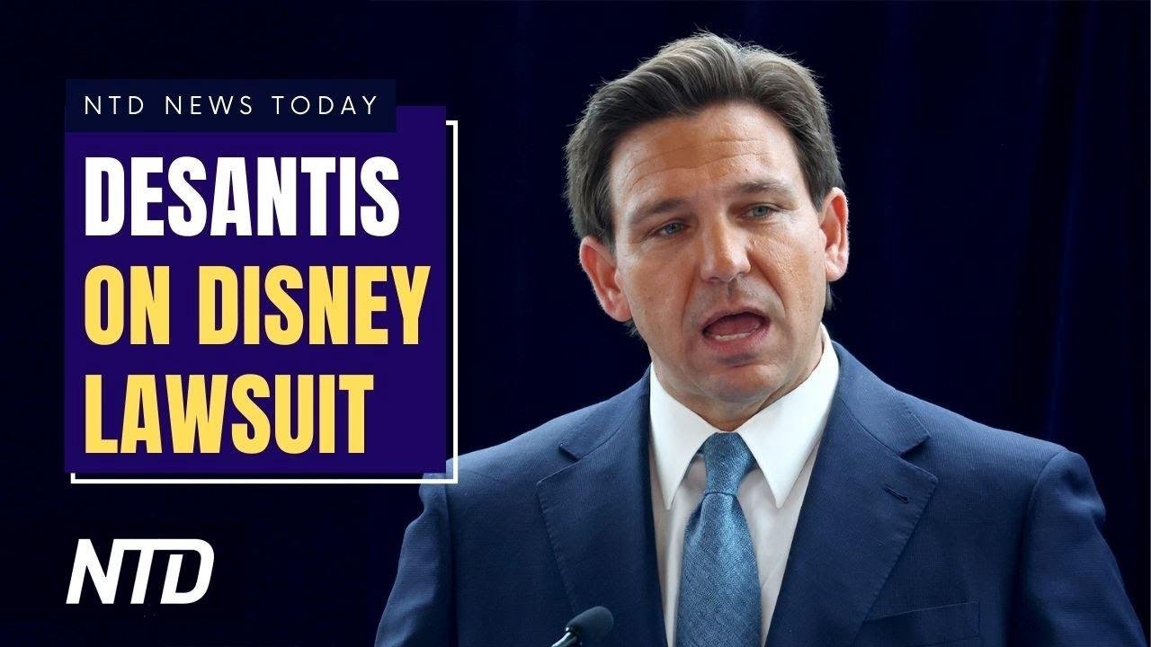 Governor DeSantis Reacts to Disney Lawsuit; US Navy Says Iran Seizes oil tanker in Gulf of Oman