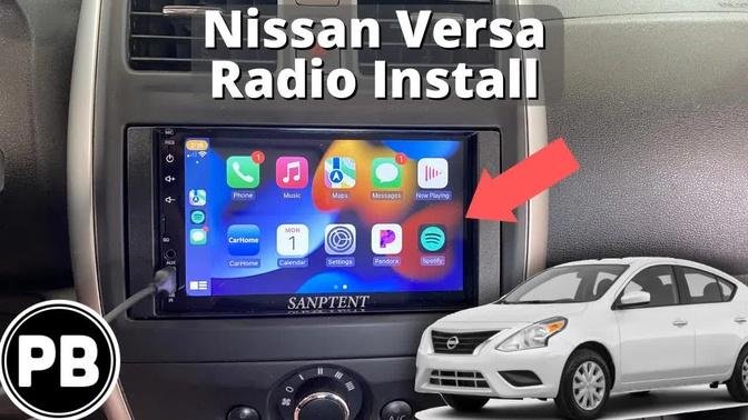 2012 - 2019 Nissan Versa Radio Install