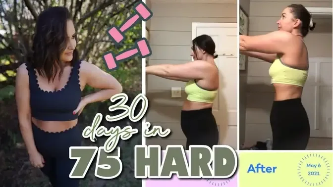 30 DAYS OF 75 HARD | My Results/Tips To 75 Hard With 4 Kids | Weight loss 2021