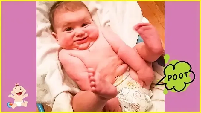 Oh noo! Lovely Moments When Babies Fart - Peachy Vines