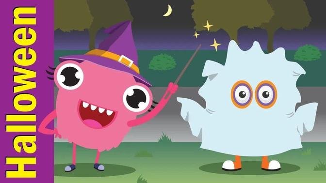 Halloween Freeze Dance| Little Monsters | Fun Kids English