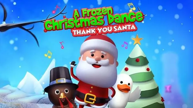 A Frozen Christmas Dance: Thank You Santa
