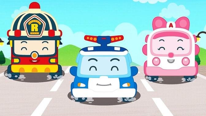 Number Song Compilation _ Kids Songs _ Sing Along with POLI _ Robocar POLI-Nursery Rhymes.