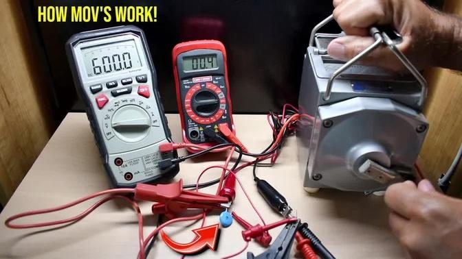 HOW Surge Protectors Work, HOW To Test MOV's, & HOW To Install A Surge Protector!